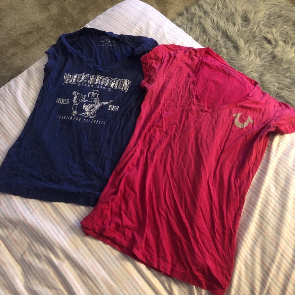 2 true religion t shirts